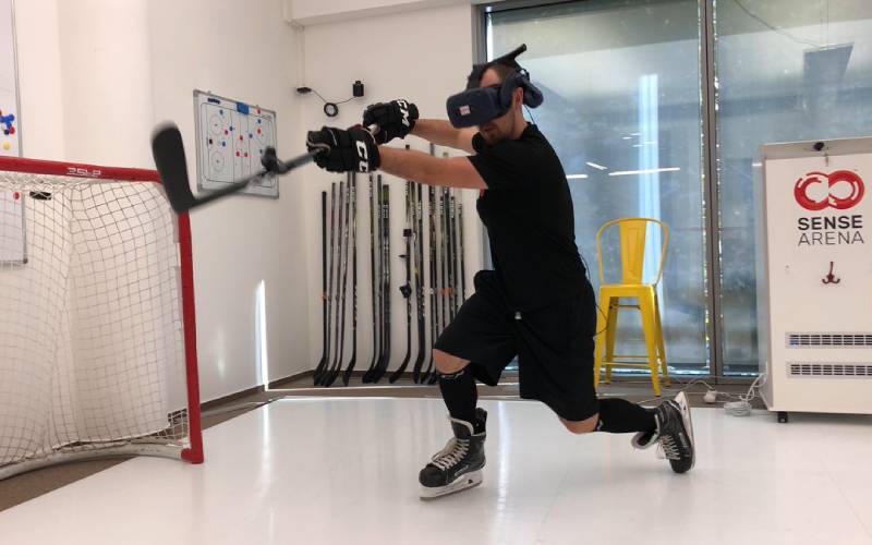 Le hockey sur glace utilise la réalité virtuelle pour améliorer l'entraînement