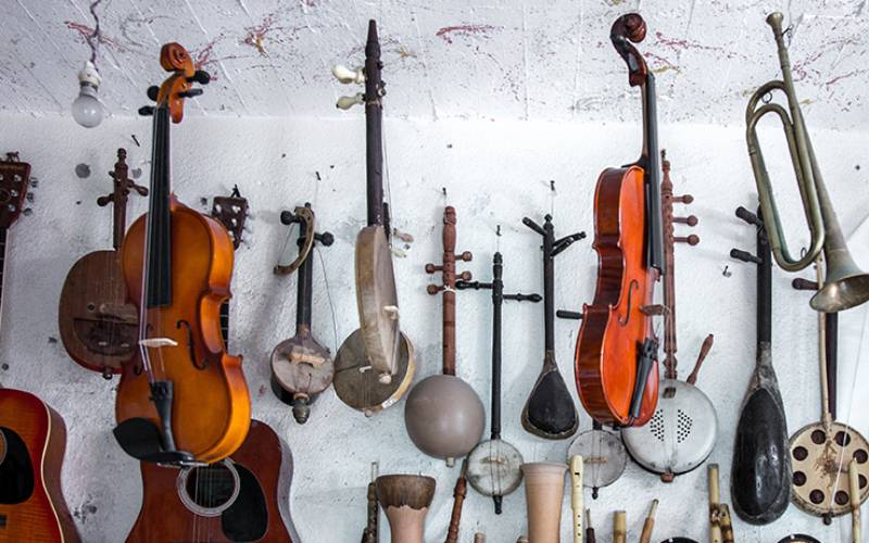 Les instruments traditionnels de la musique